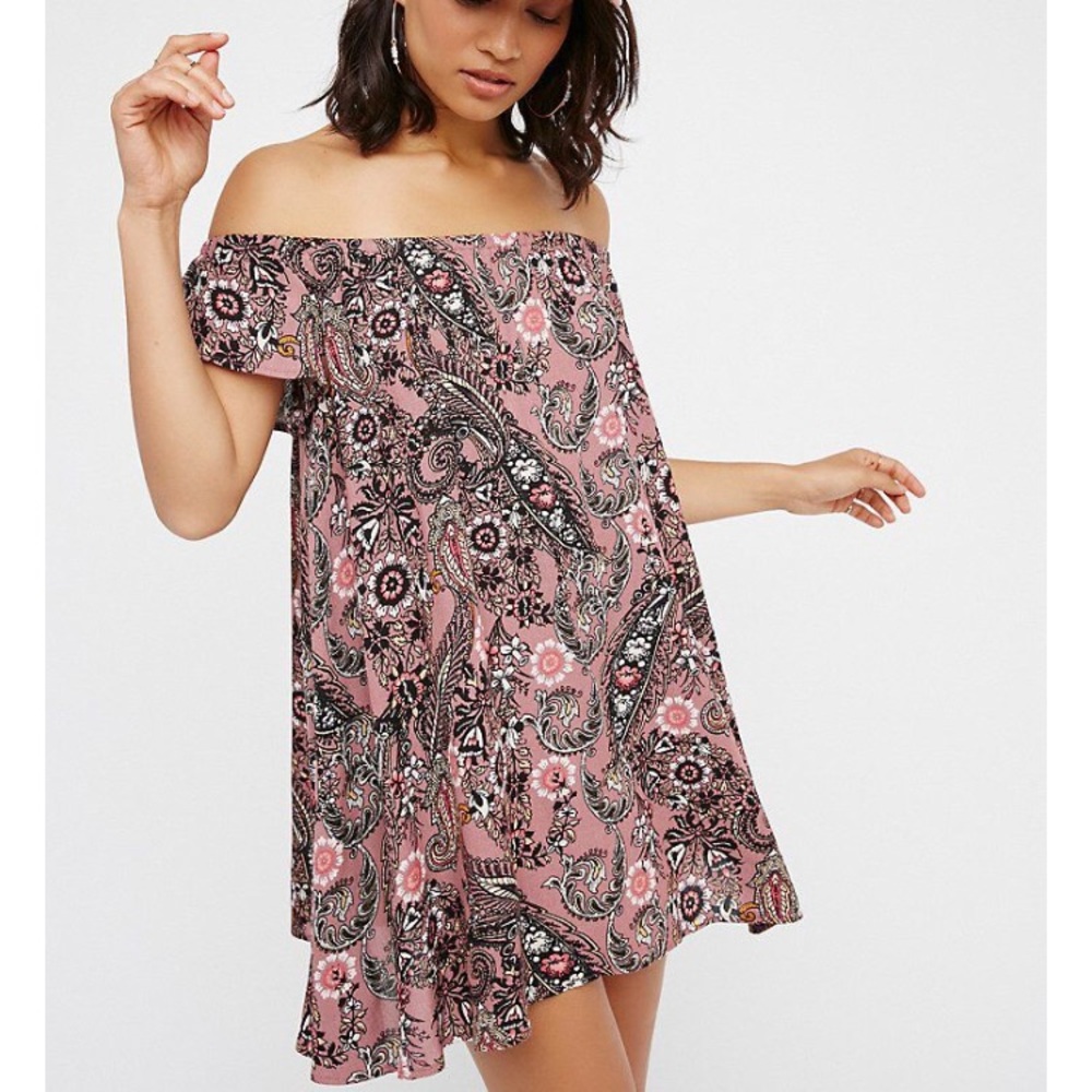 Free people Harper printed slip S